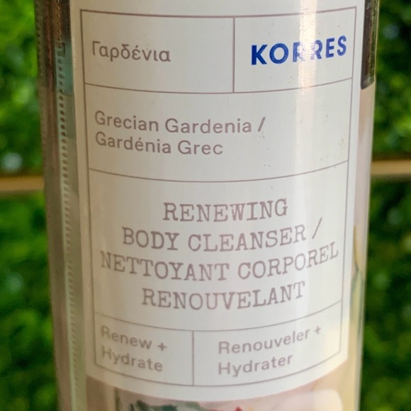 Korres GRECIAN GARDENIA Renewing Body Cleanser | NEW | Shower Gel Body Wash - Picture 7 of 11